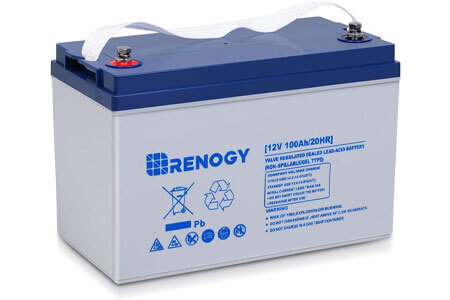 Renogy Deep Cycle Hybrid Gel 12 Volt 100Ah Battery