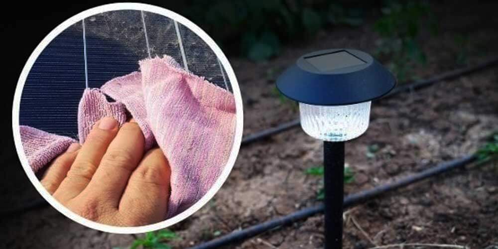 Clean and Maintain The Solar Light