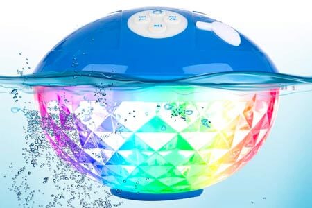 BluFree Bluetooth Speakers with Colourful Lights 