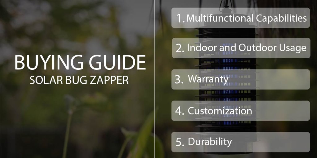 How to Choose the Best Solar Bug Zapper