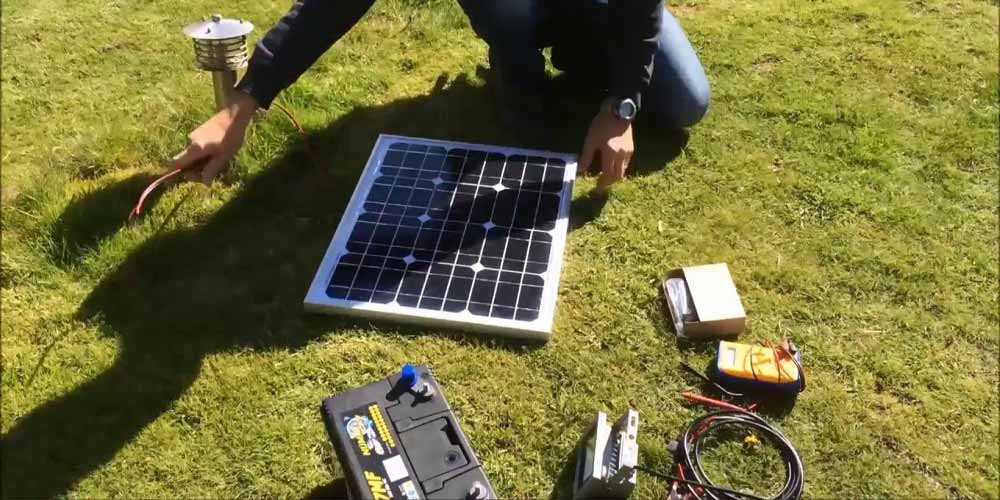 How to test solar panel with a charge controller 